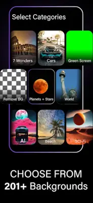 Video Background Changer android App screenshot 1